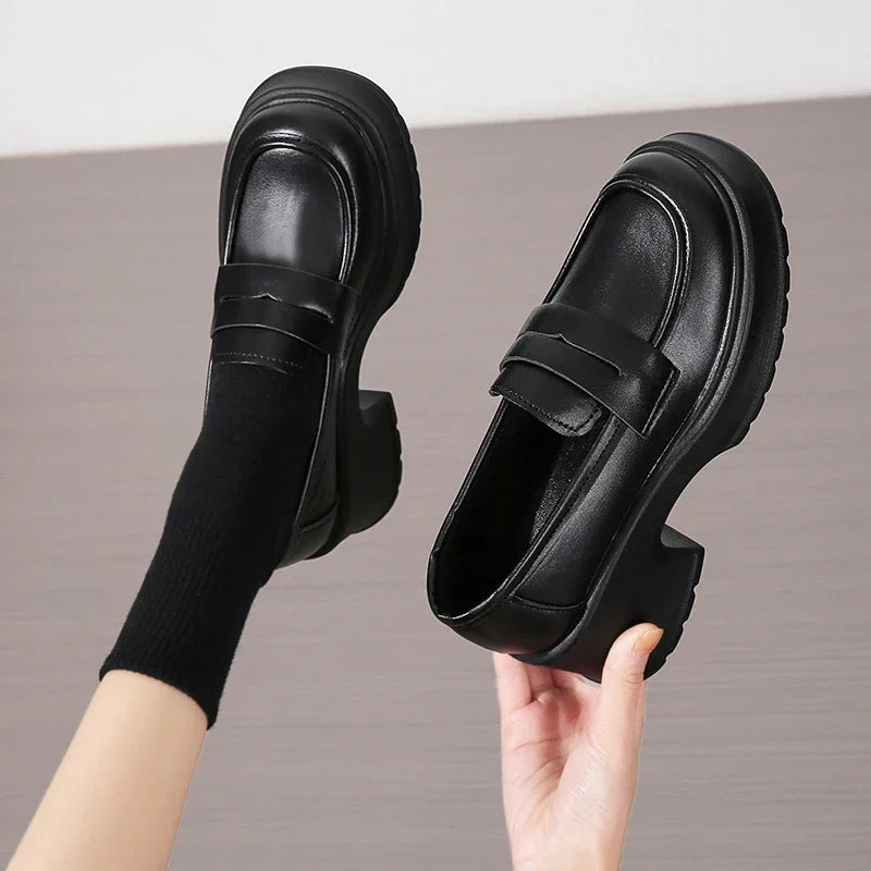 Lucy Platform Oxfords