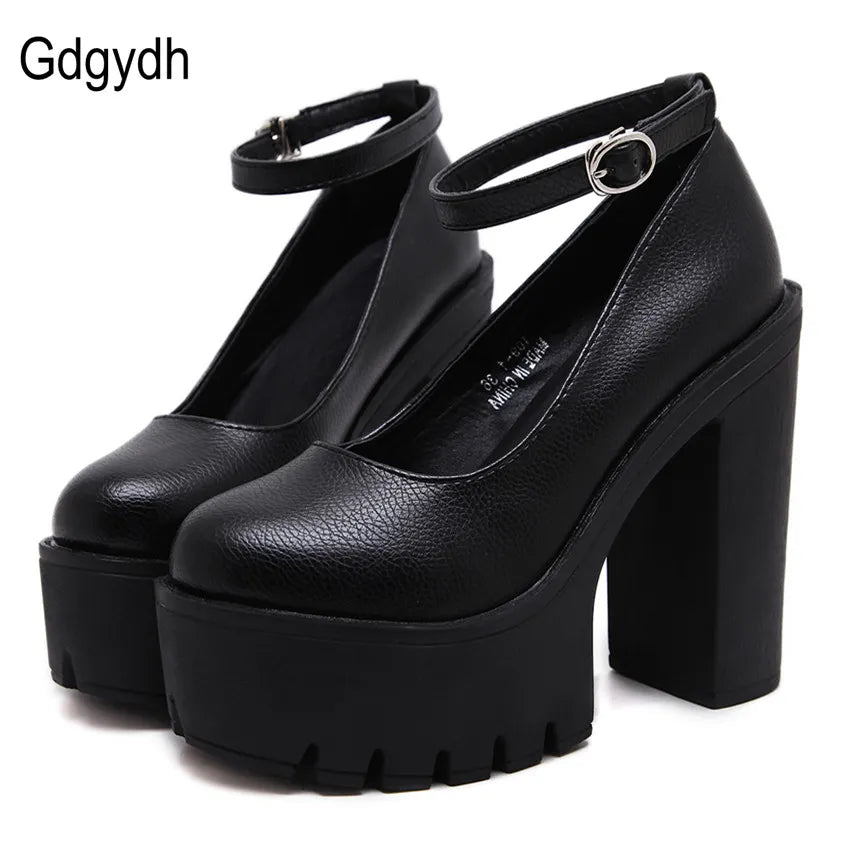 Layla Chunky Pumps