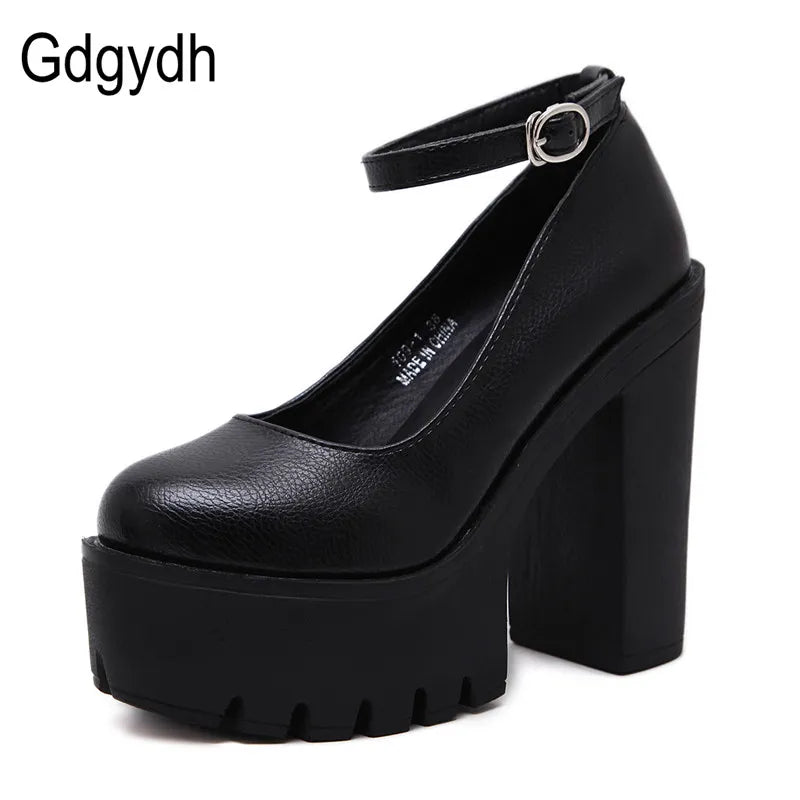 Layla Chunky Pumps