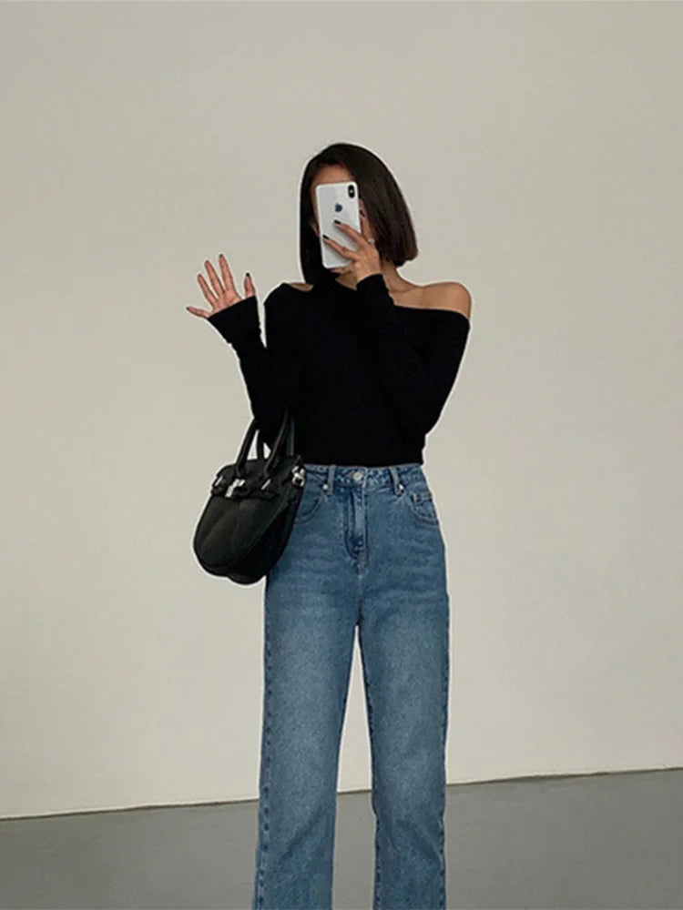 Molli Cutout Cold Shoulder Top