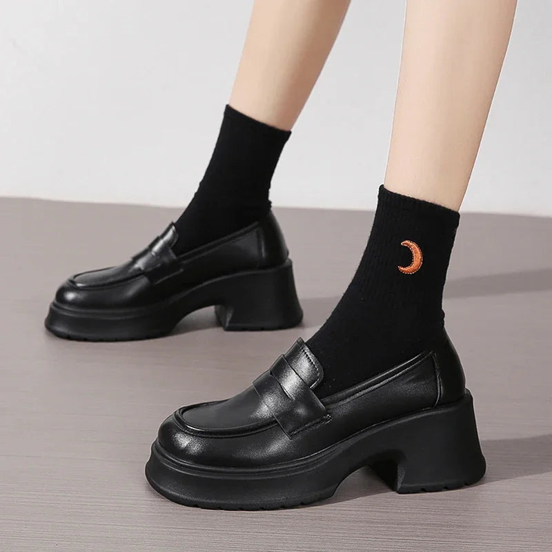 Lucy Platform Oxfords