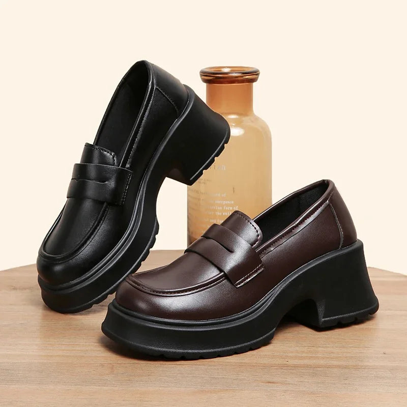Lucy Platform Oxfords