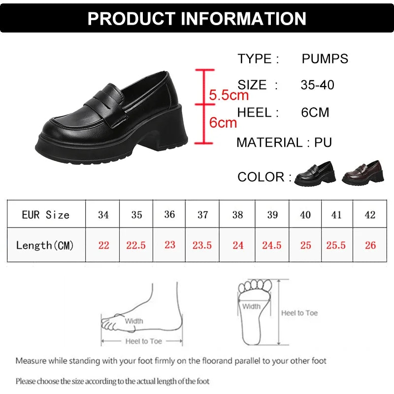 Lucy Platform Oxfords