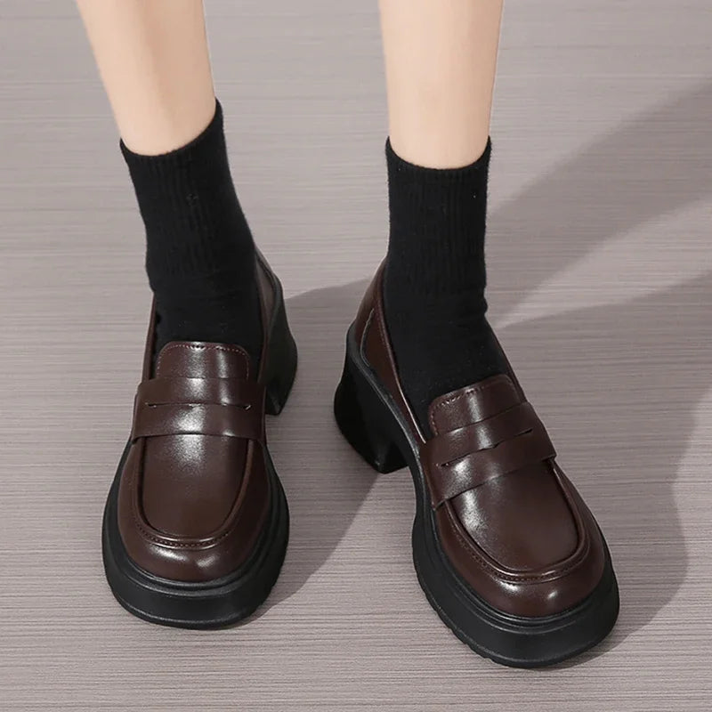 Lucy Platform Oxfords