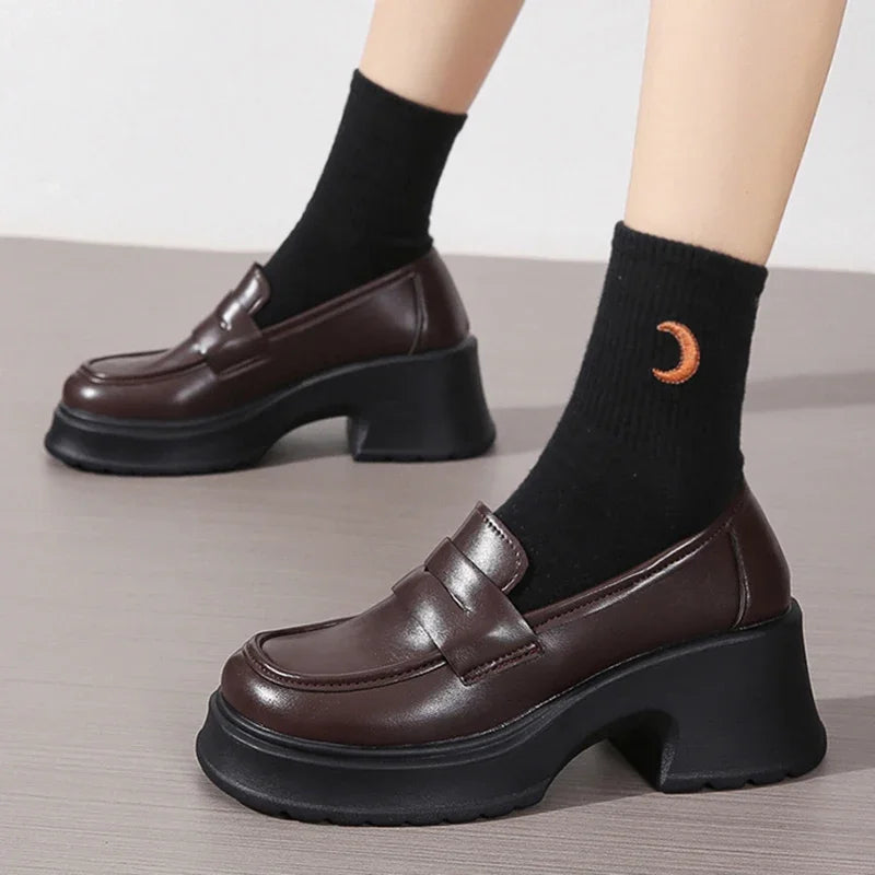 Lucy Platform Oxfords