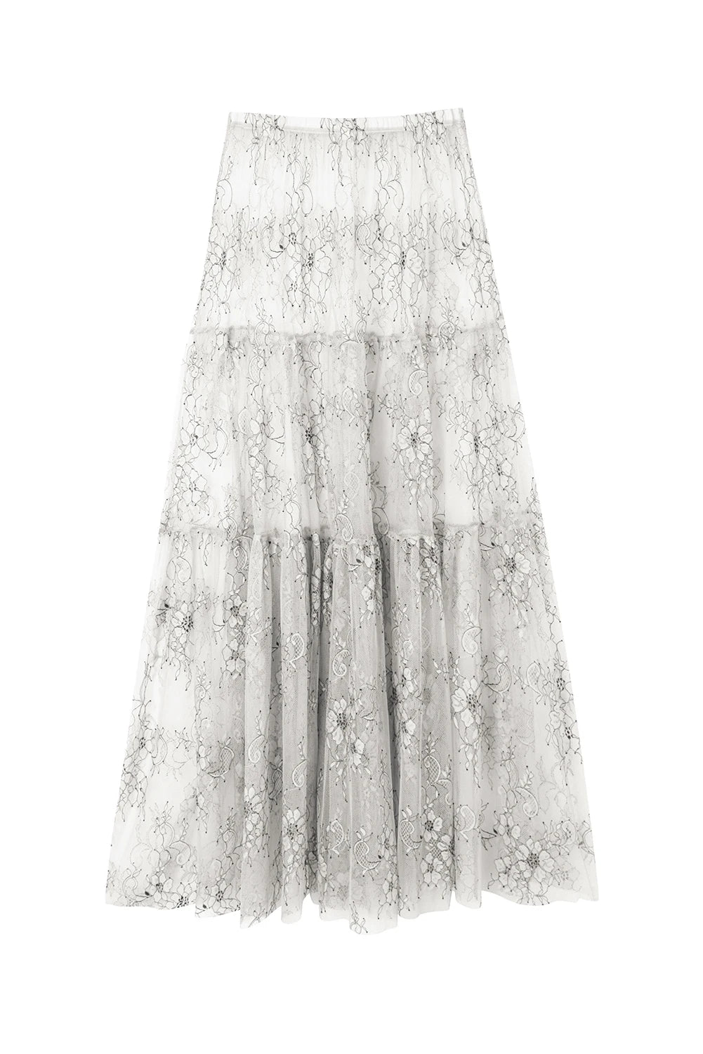 Violet Lace Skirt